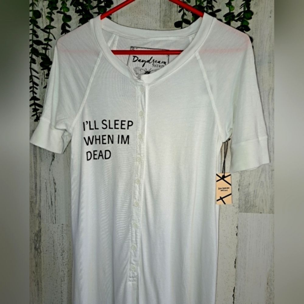 Nwt Daydream Nation/Dolls Kill I'll Sleep When I'm Dead Romper — image 4 of 8